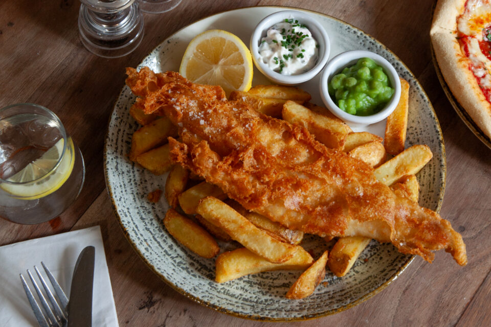 Fish n chips & a drink – £19
